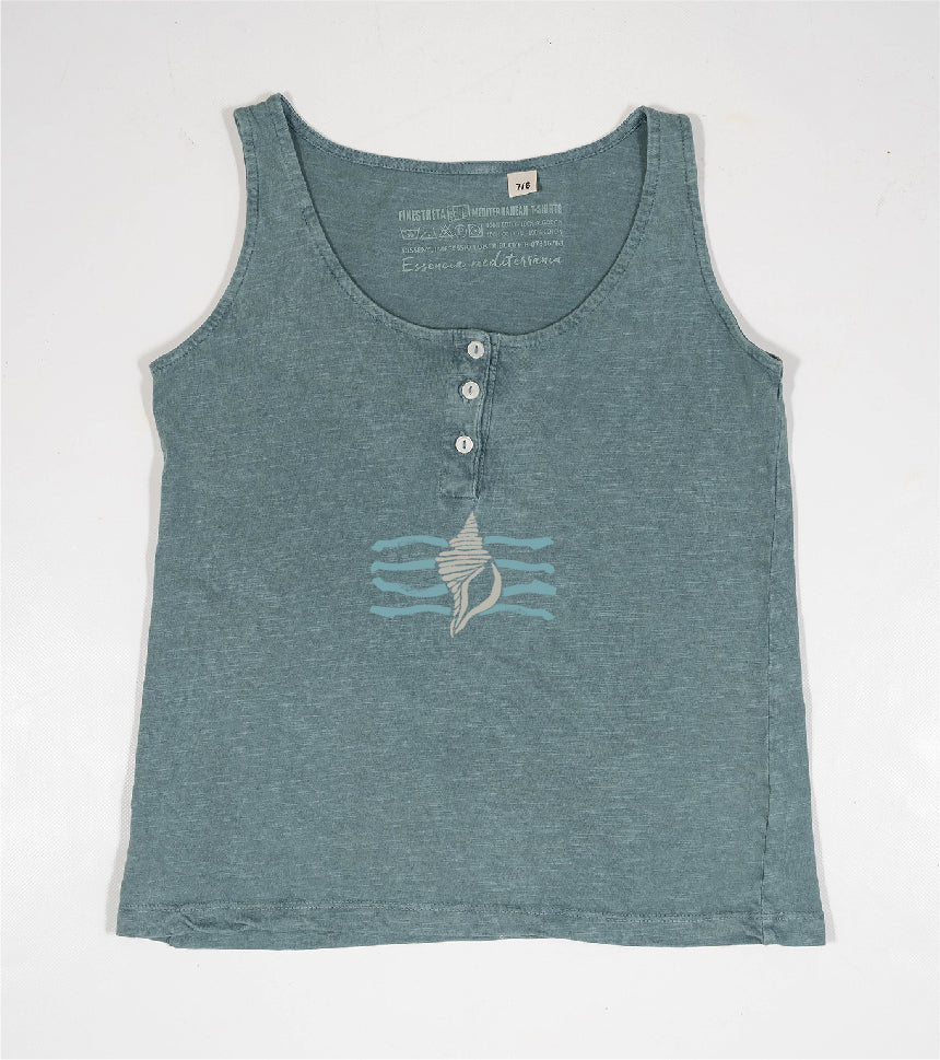 Camiseta de tirantes Niña Filtre - esmeralda