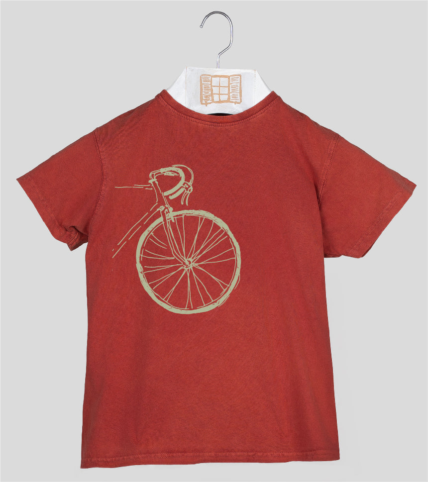 Camiseta manga corta Niño Contador - arcilla