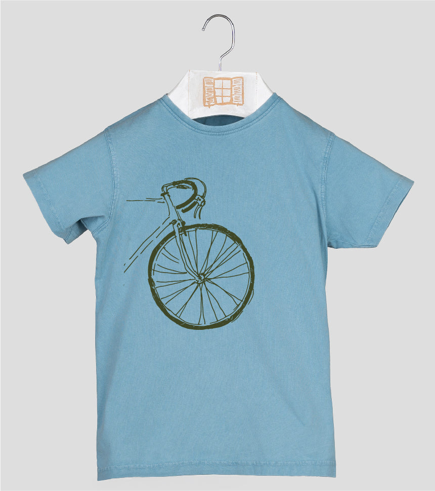 Camiseta manga corta Niño Contador - aqua