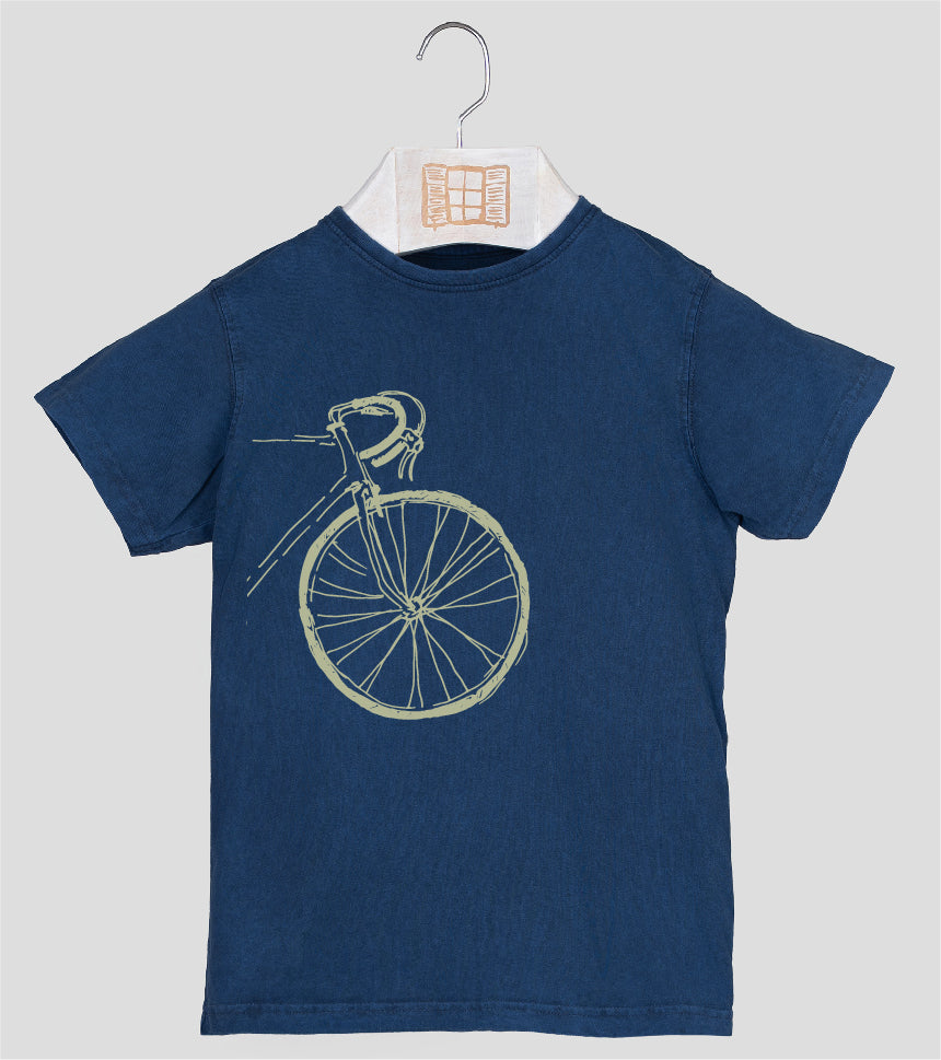 Camiseta manga corta Niño Contador - azul-marino