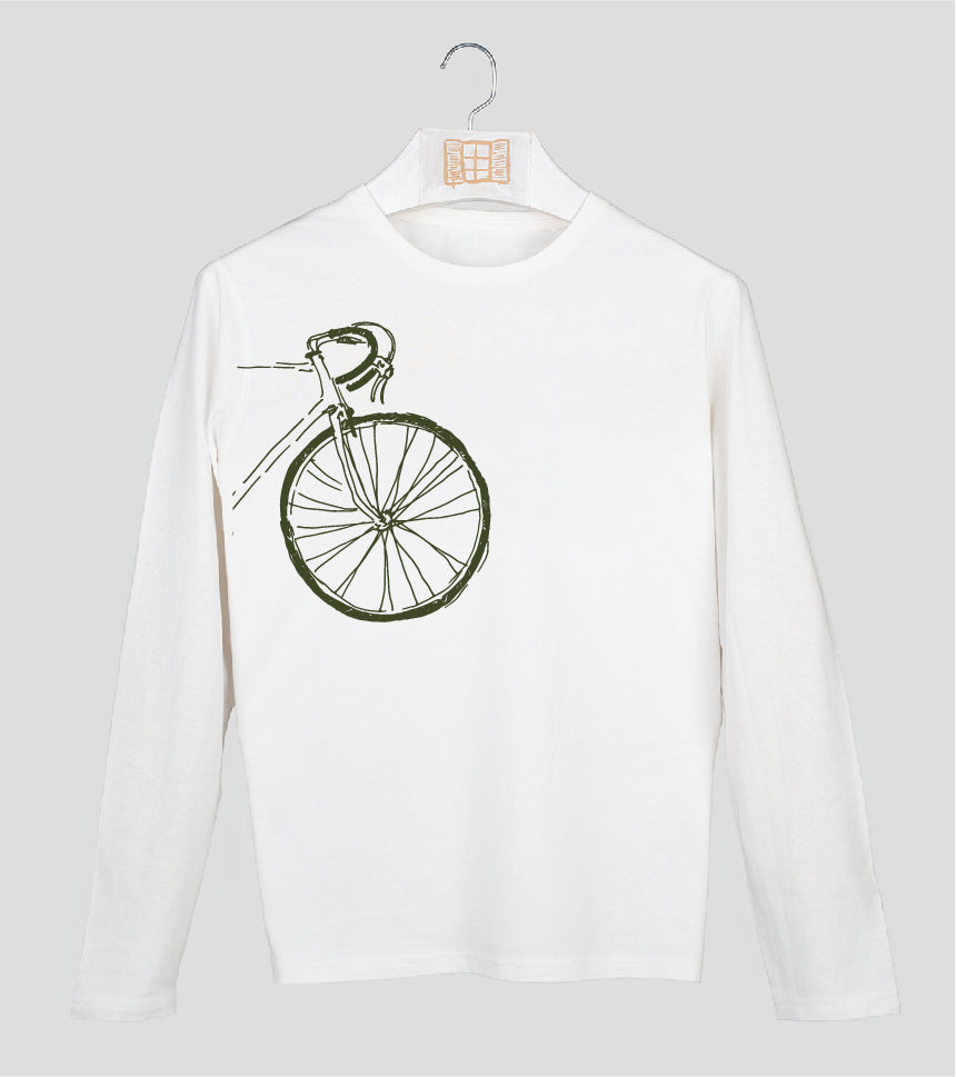 Camiseta manga larga Hombre Contador - crudo