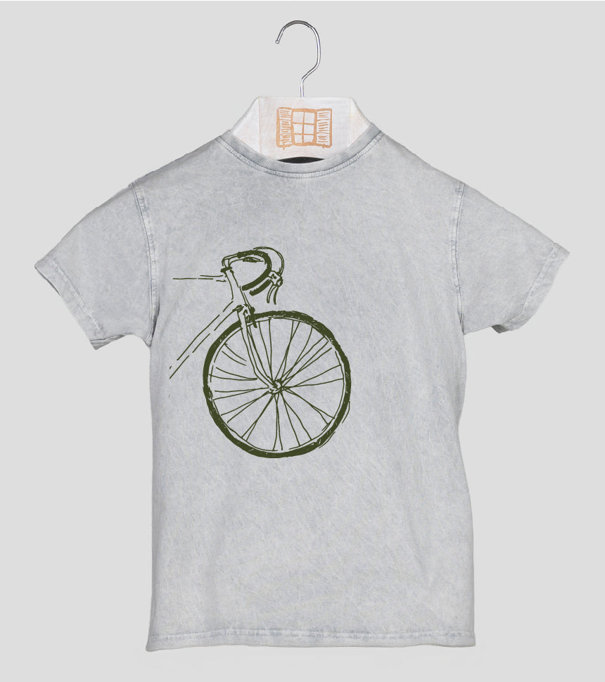 Camiseta manga corta Niño Contador - gris