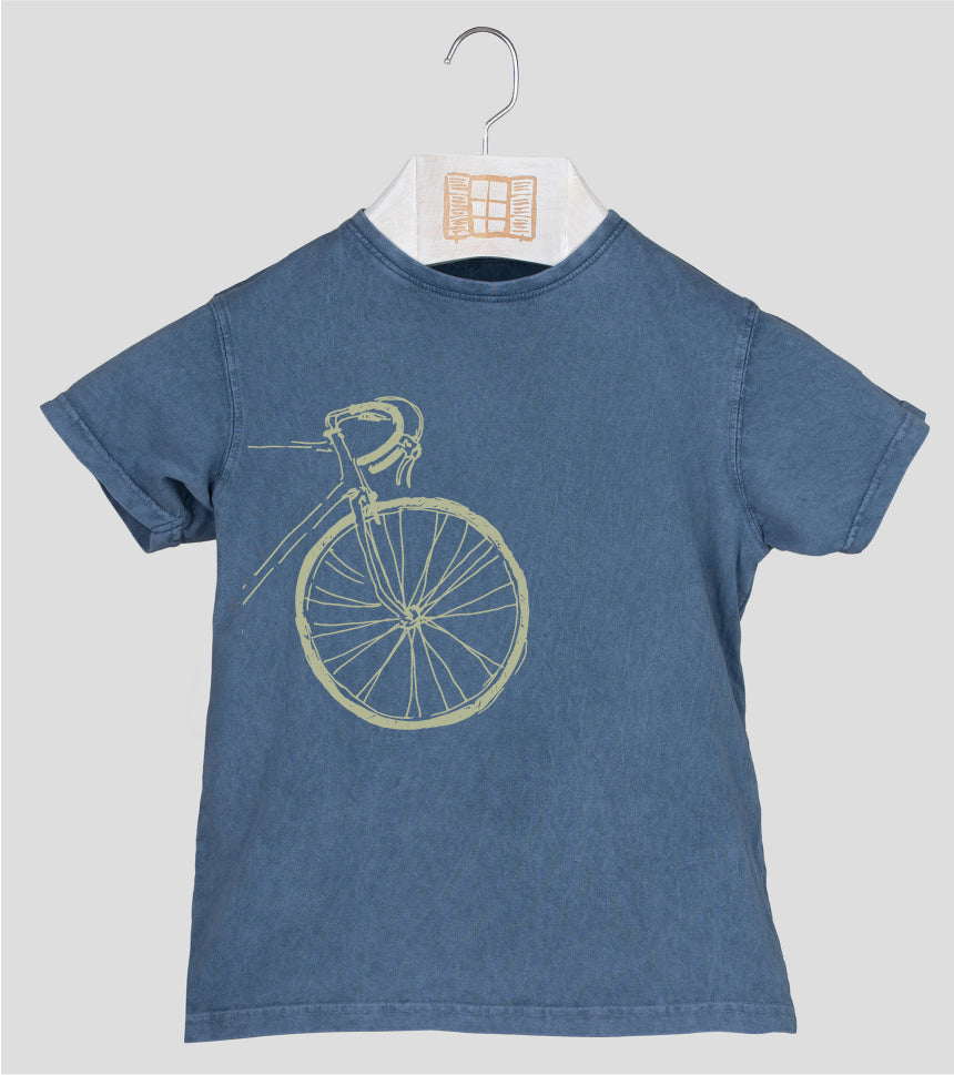 Camiseta manga corta Niño Contador - indigo