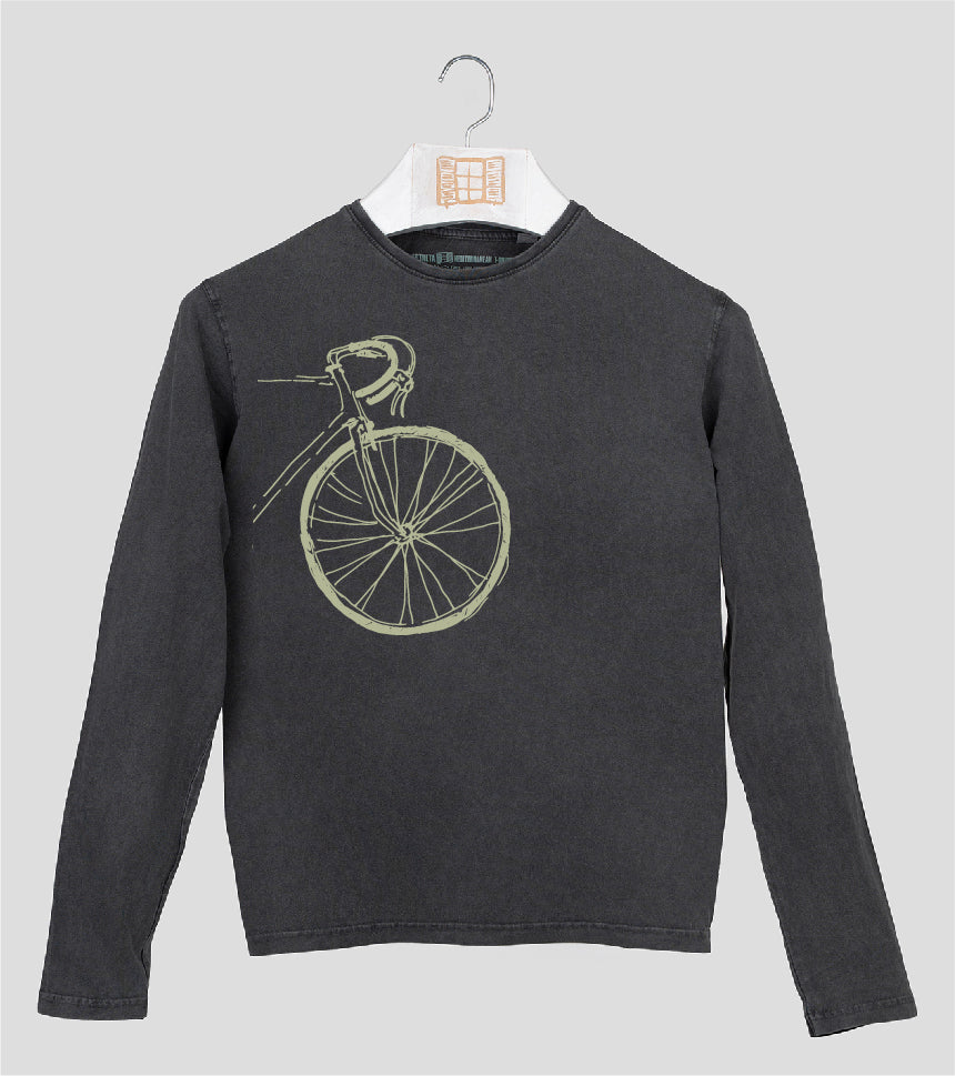 Camiseta manga larga Hombre Contador - marengo