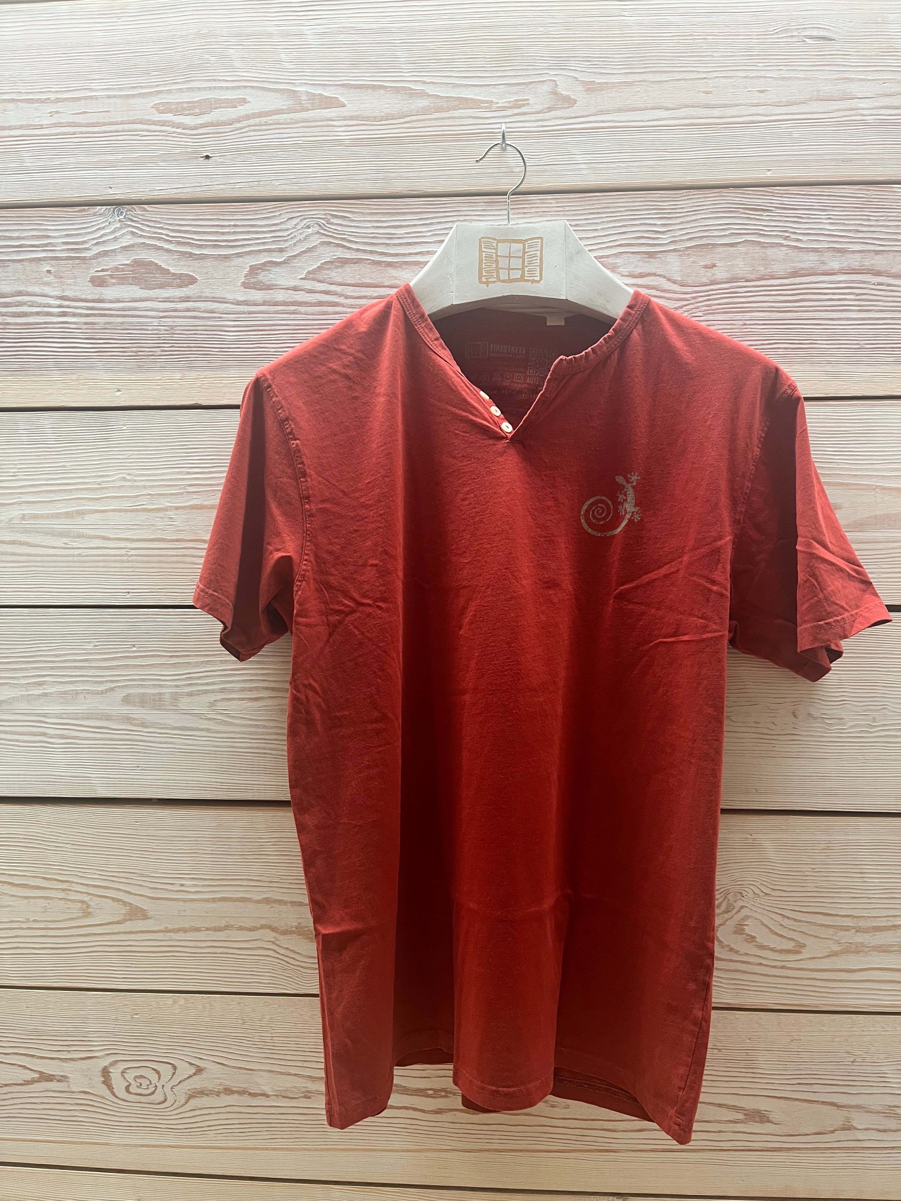 Camiseta Hombre Outlet talla XL color Arcilla