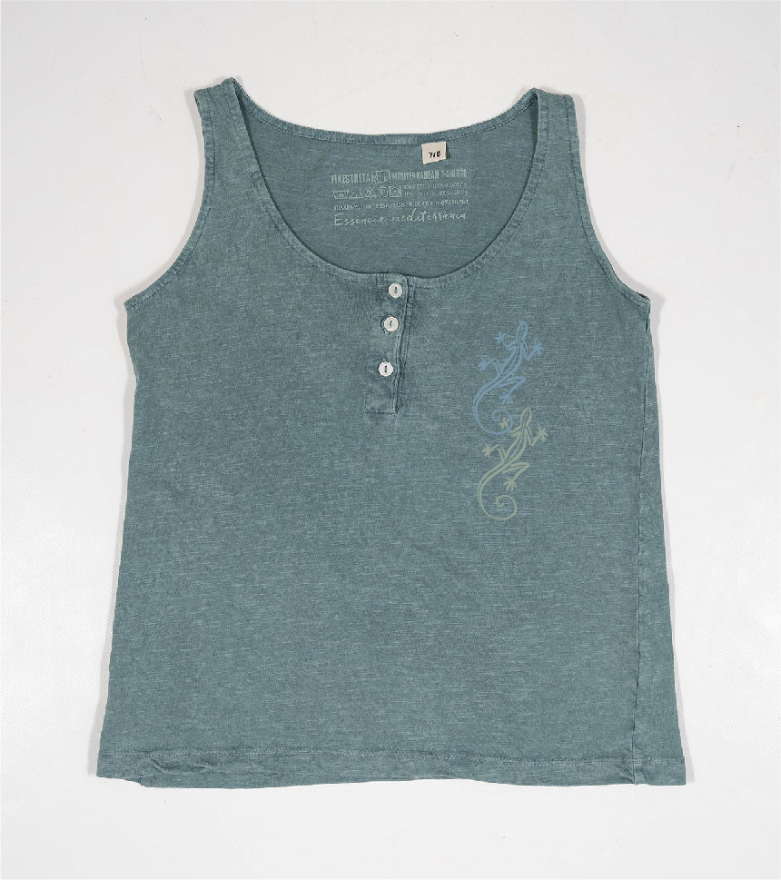 Camiseta de tirantes Niña Bessona - esmeralda
