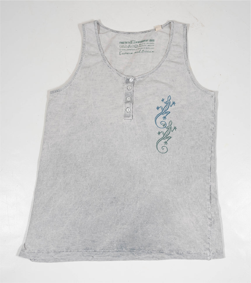 Camiseta de tirantes Mujer Bessona - gris