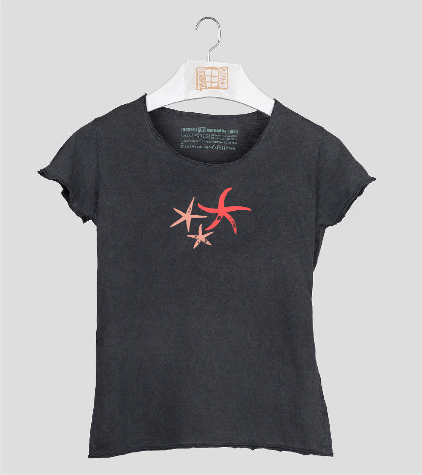 Camiseta manga corta Mujer Patricio - marengo