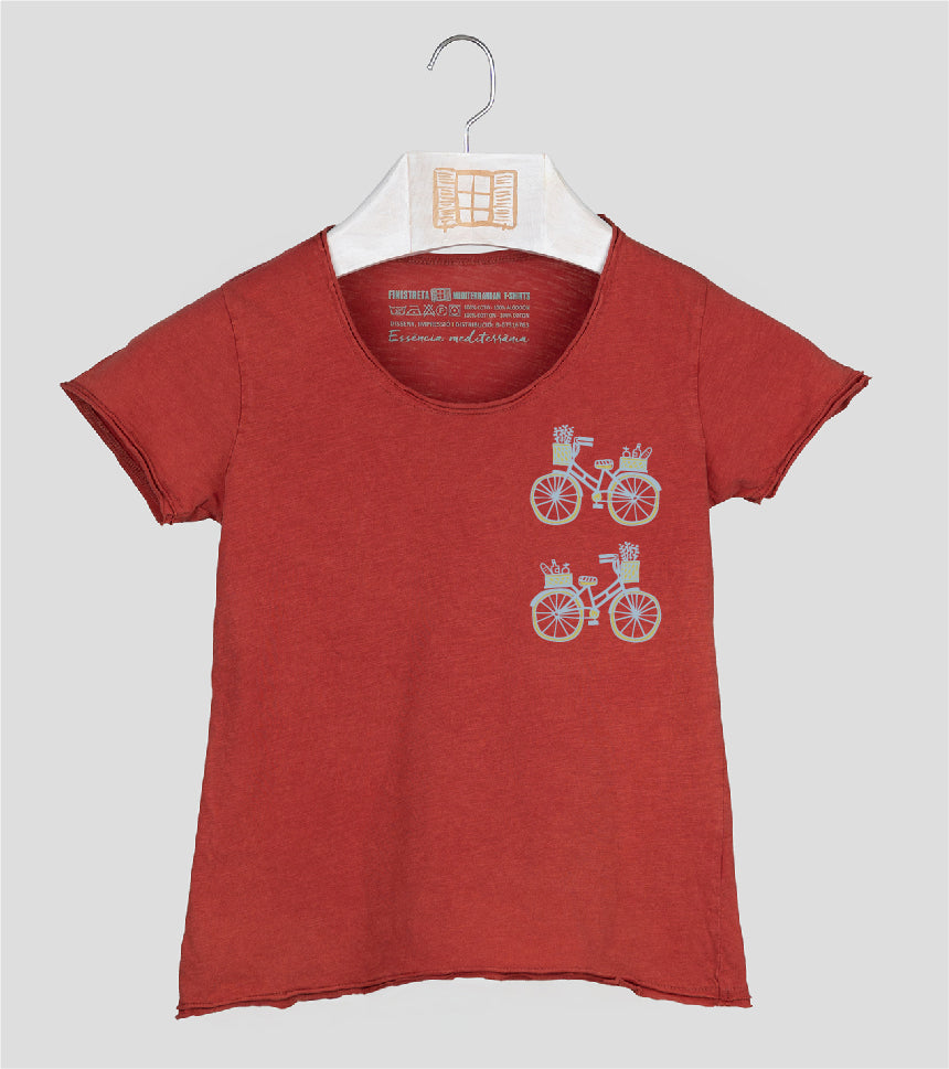 Camiseta manga corta Niña Compra - arcilla