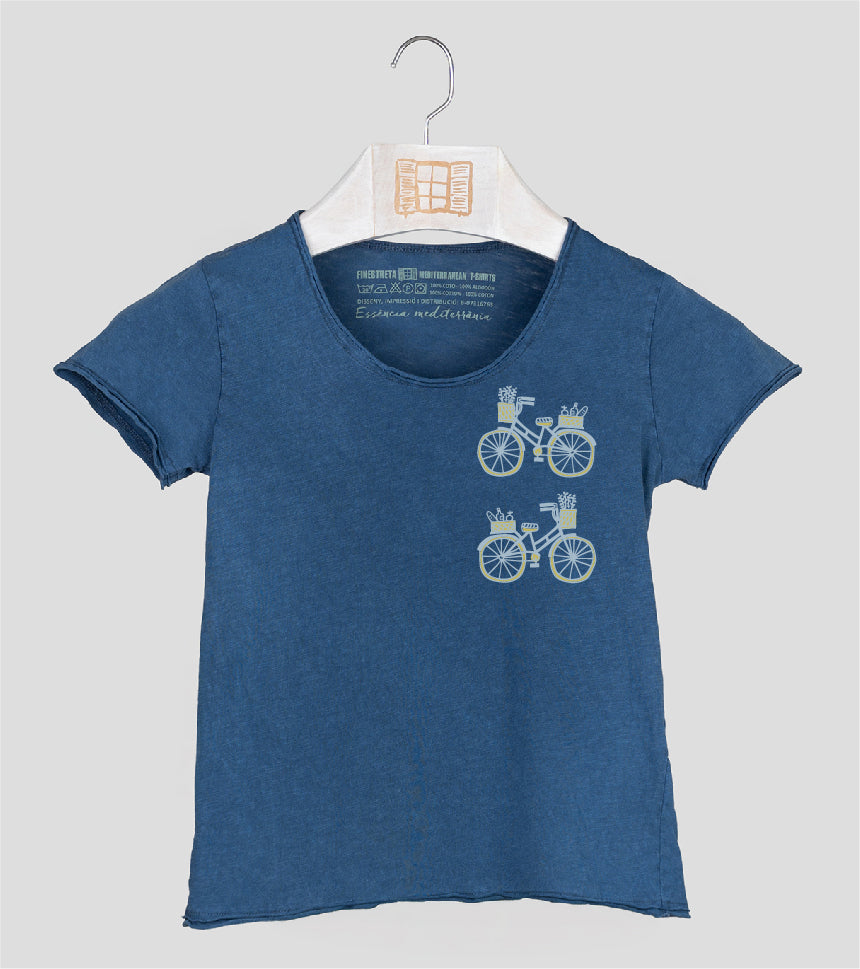 Camiseta manga corta Niña Compra - azul-marino