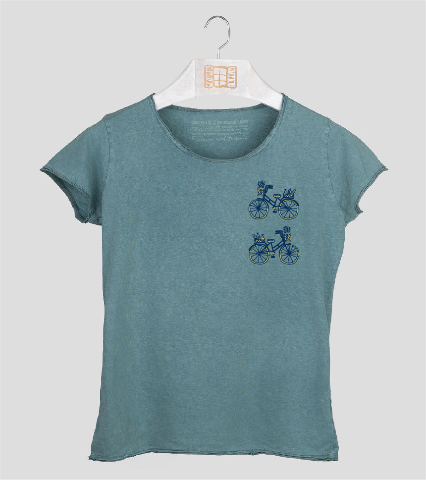 Camiseta manga corta Mujer Compra - esmeralda