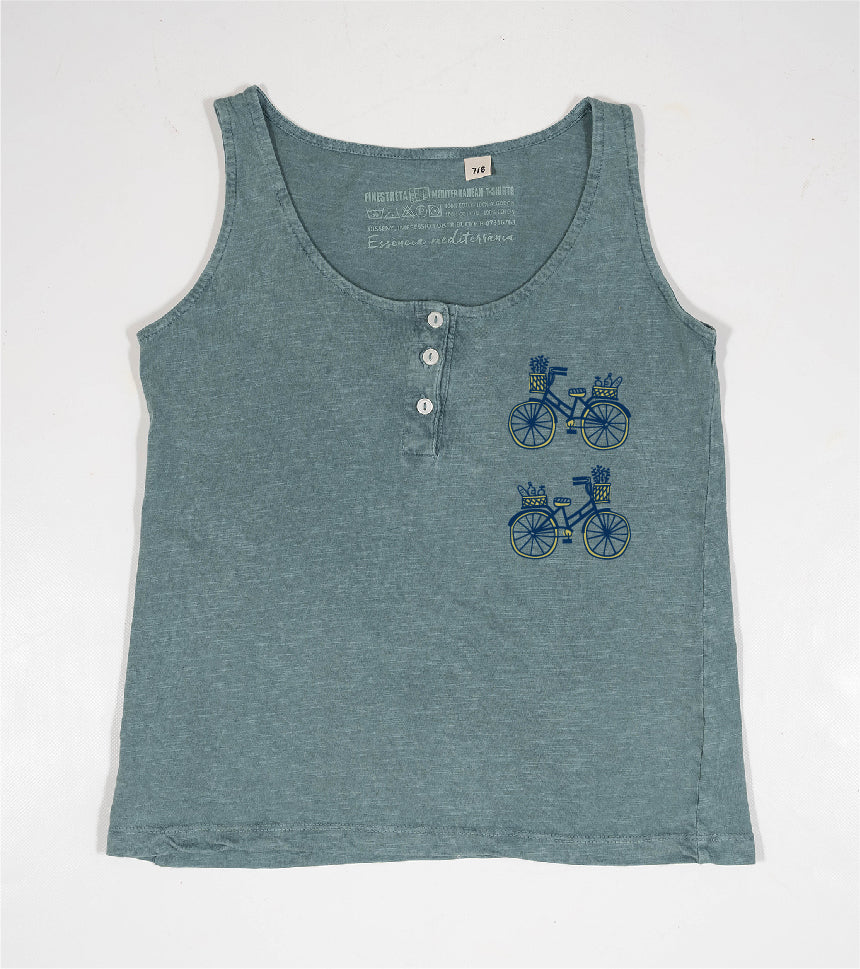 Camiseta de tirantes Niña Compra - esmeralda