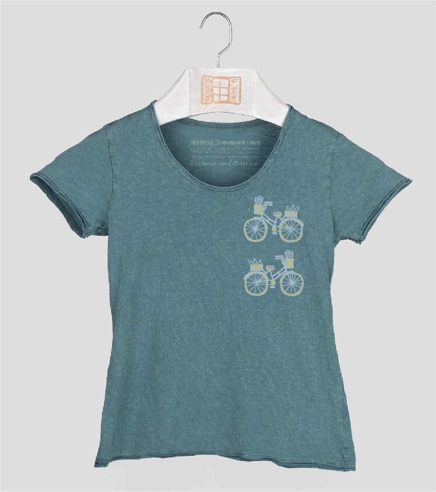 Camiseta manga corta Niña Compra - esmeralda