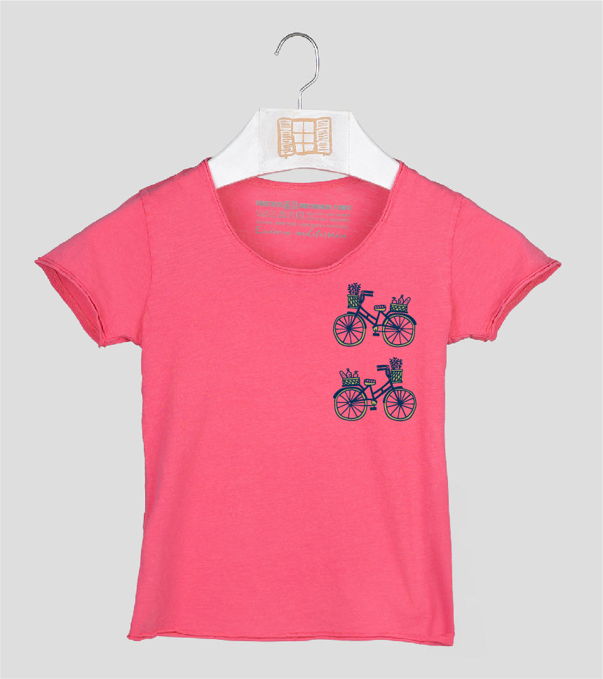 Camiseta manga corta Niña Compra - fucsia