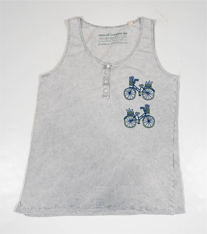 Camiseta de tirantes Mujer Compra - gris