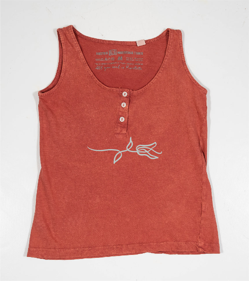 Camiseta de tirantes Niña Rameta - arcilla
