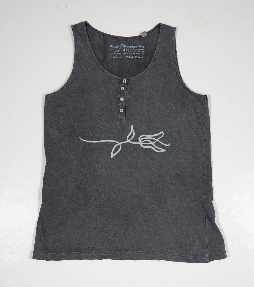 Camiseta de tirantes Mujer Rameta - marengo