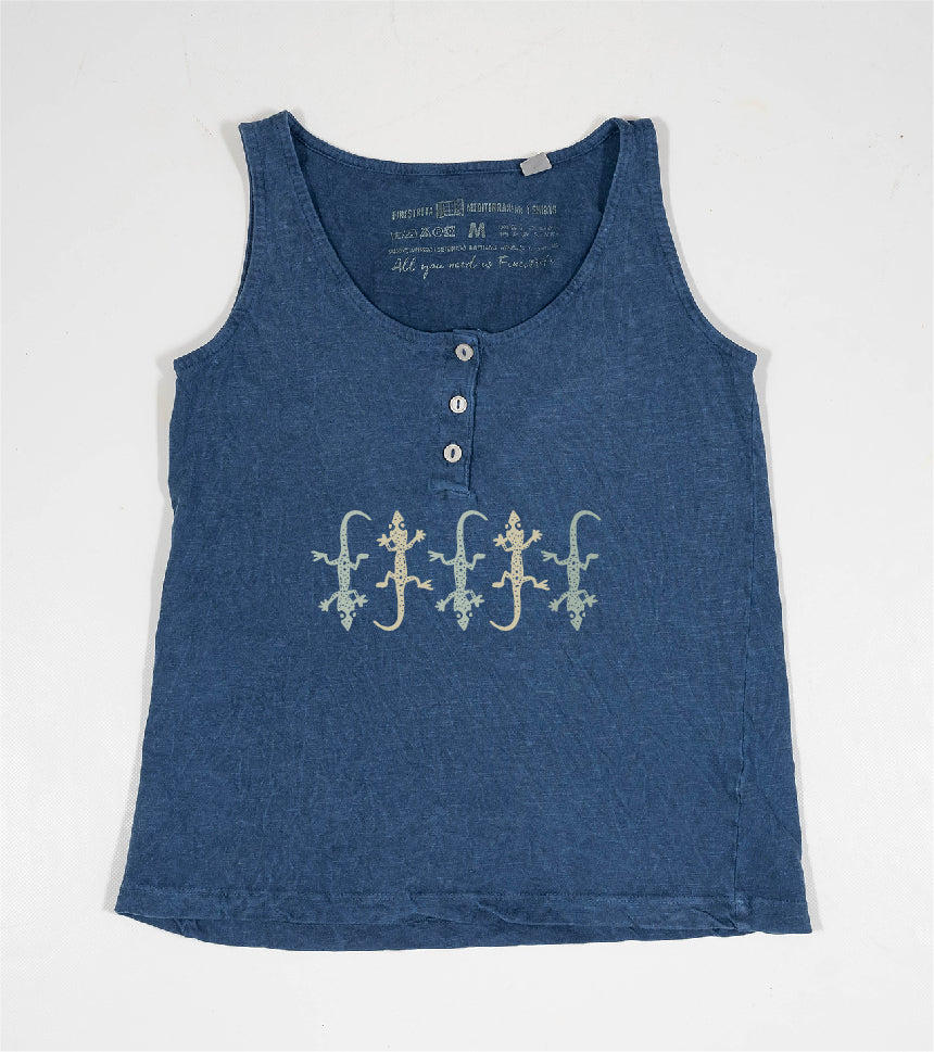 Camiseta de tirantes Niña Five - azul-marino