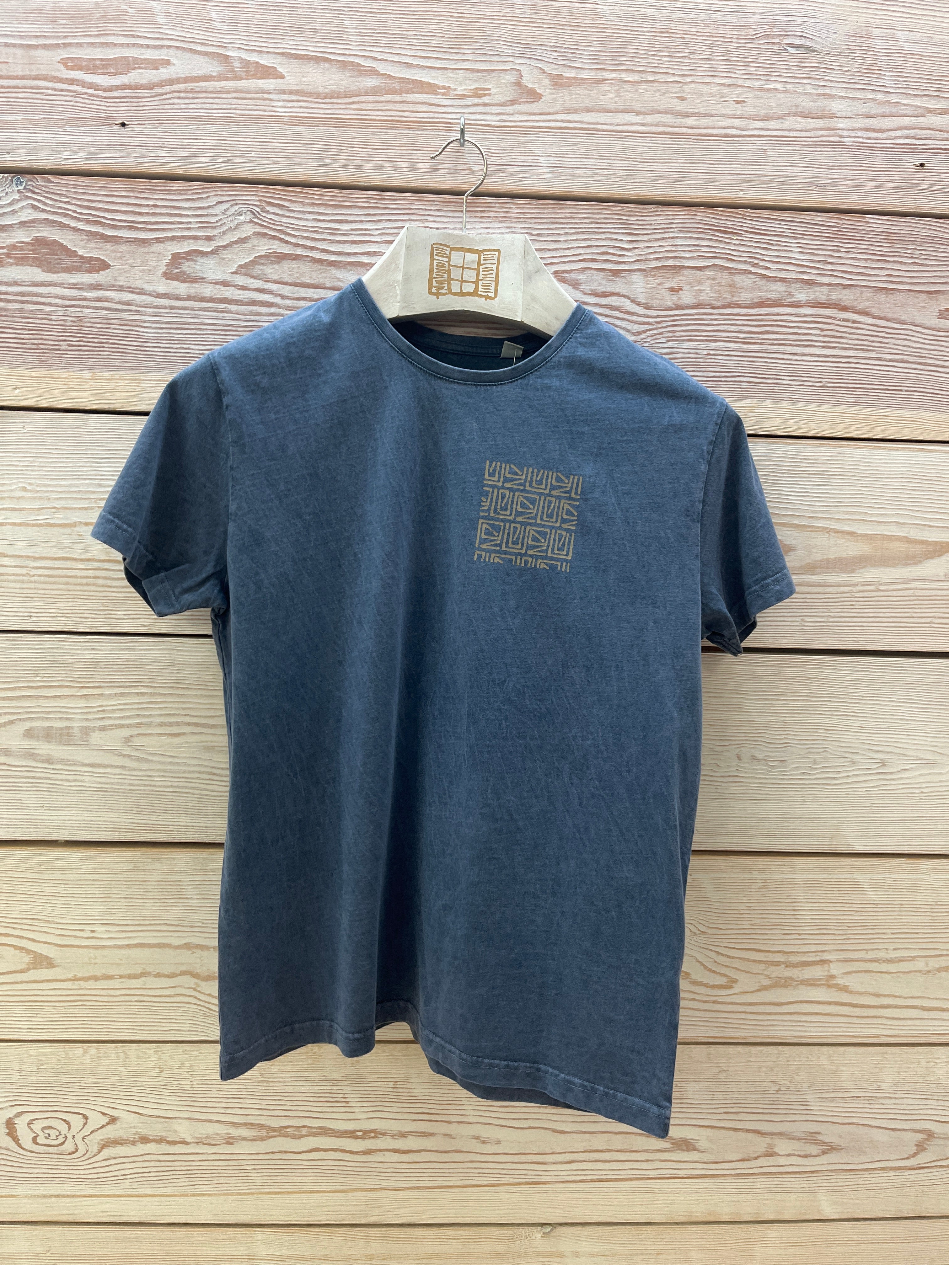 Camiseta manga corta Hombre Outlet talla S color Indigo