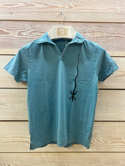 Camiseta Hombre Outlet talla S color Aqua