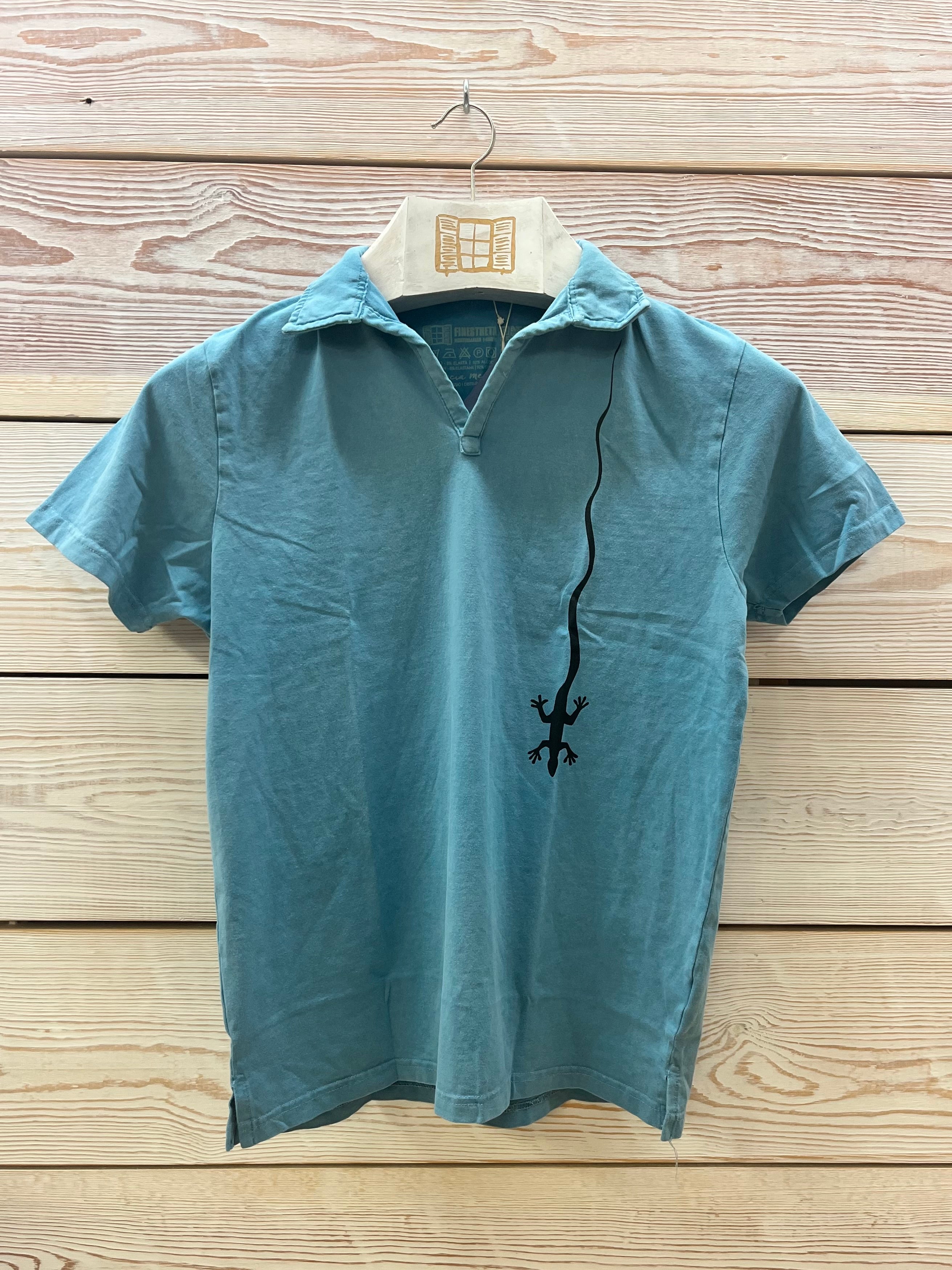 Camiseta Hombre Outlet talla S color Aqua