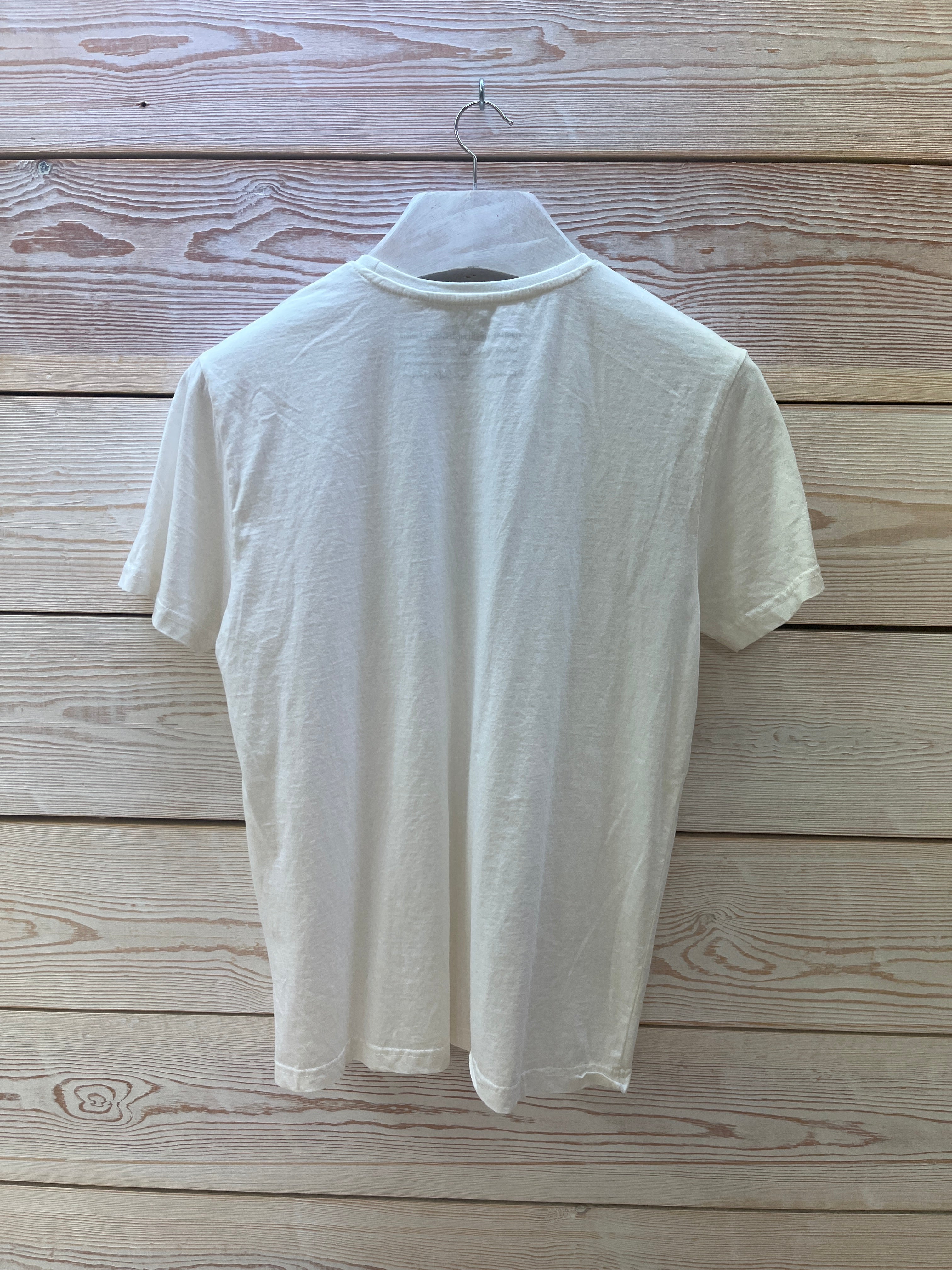 Camiseta manga corta Hombre Outlet talla M color Crudo