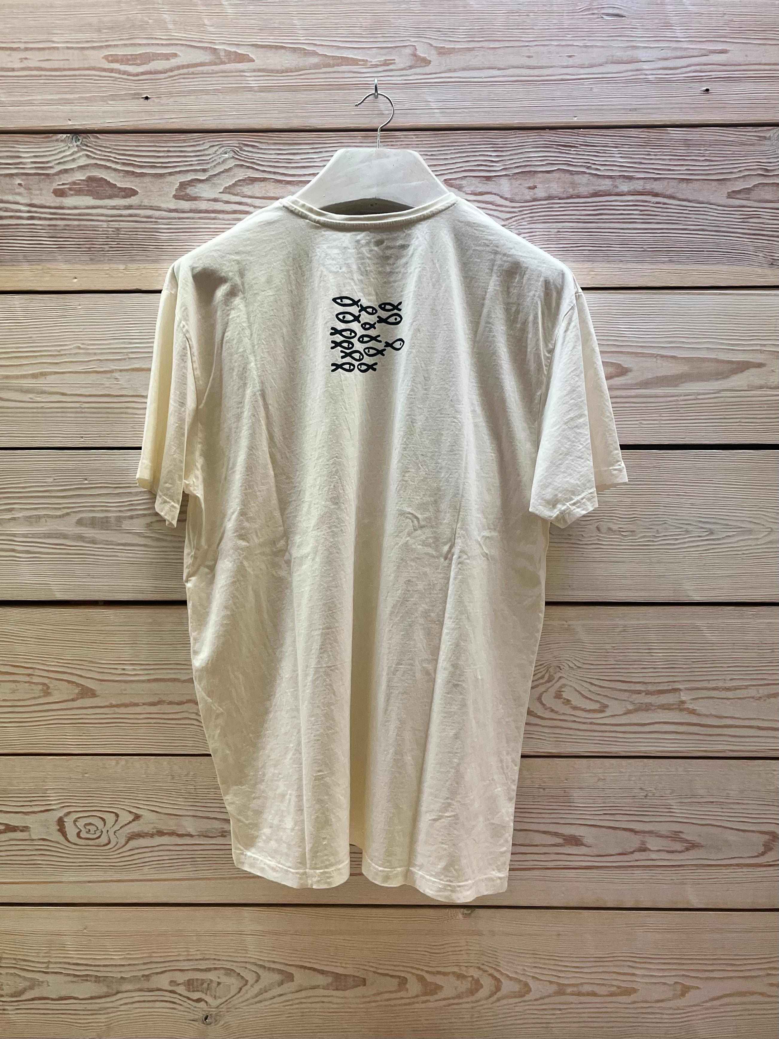 Camiseta Hombre Outlet talla XXL color Crudo