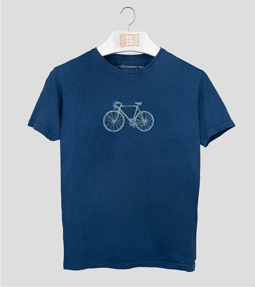 Camiseta manga corta Hombre Route - azul-marino