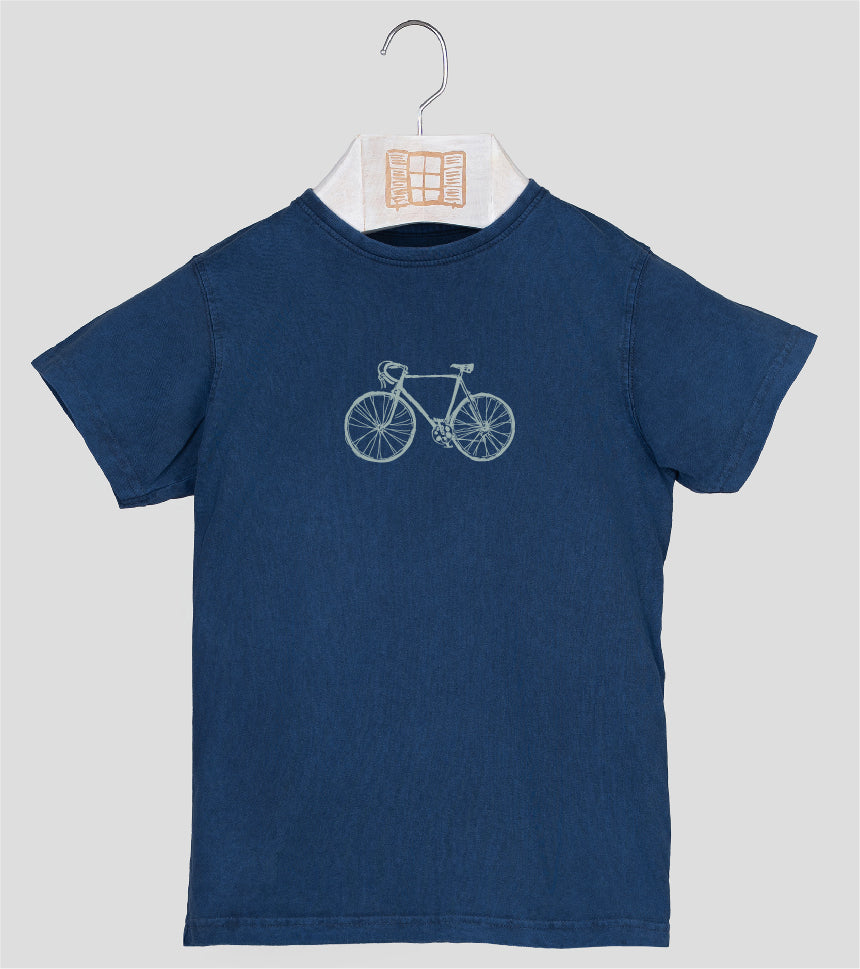 Camiseta manga corta Niño Route - azul-marino