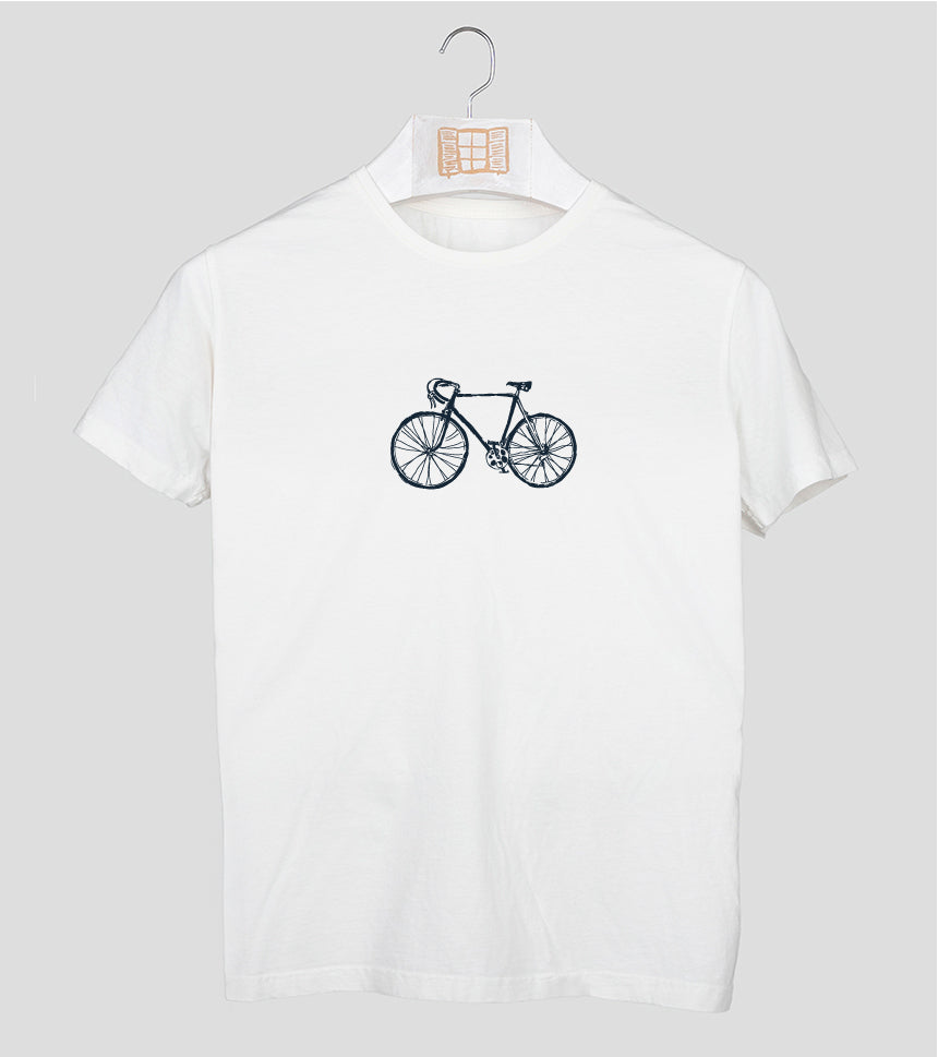 Camiseta manga corta Hombre Route - crudo