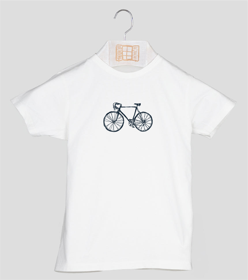 Camiseta manga corta Niño Route - crudo