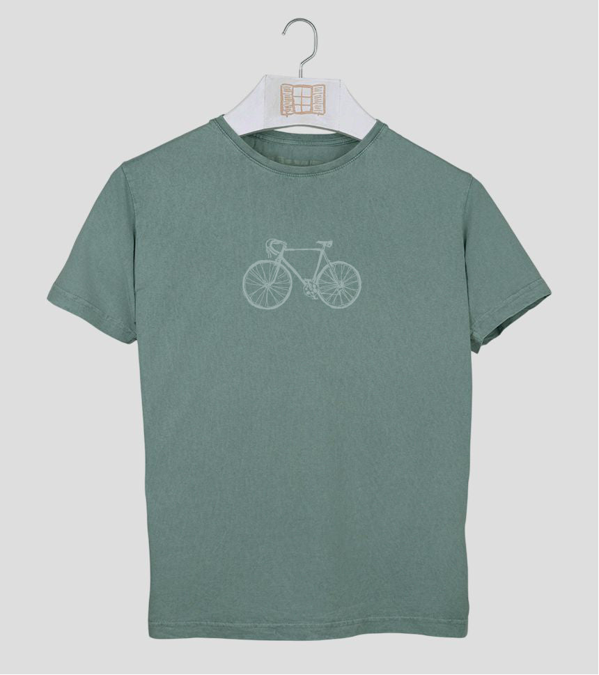 Camiseta manga corta Hombre Route - esmeralda