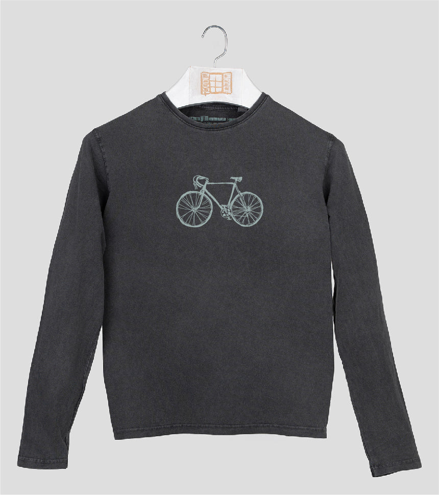 Camiseta manga larga Hombre Route - marengo