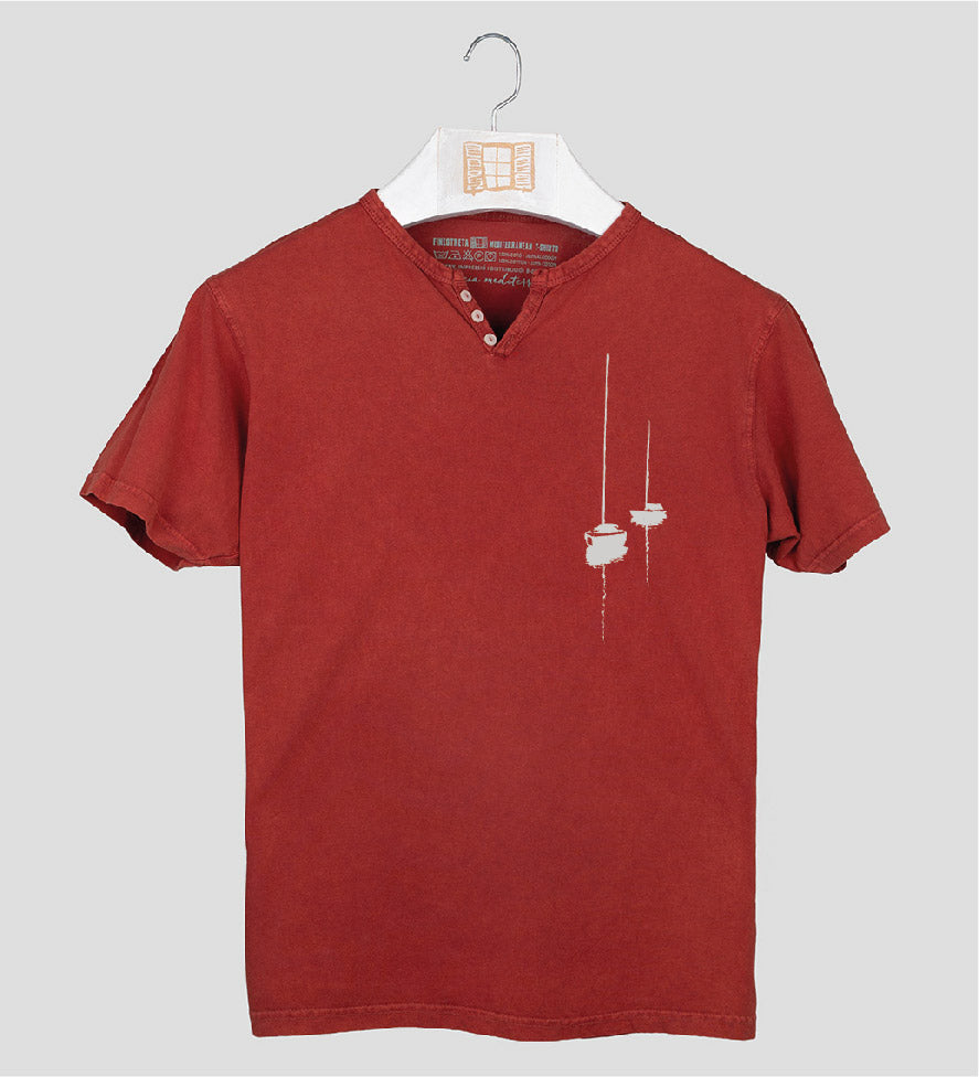 Camiseta cuello botones Dragon