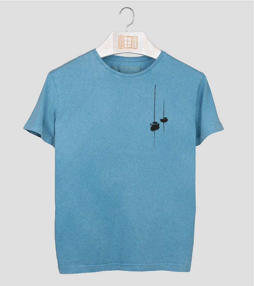 Camiseta manga corta Dragon - aqua