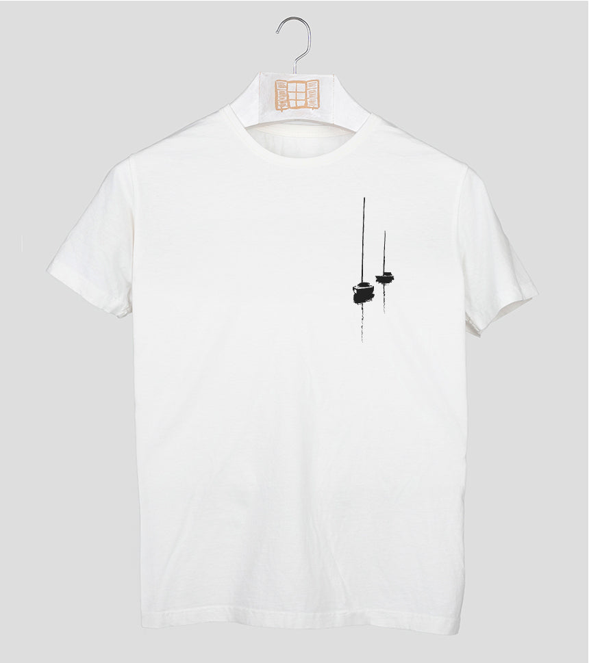 Camiseta manga corta Dragon - crudo