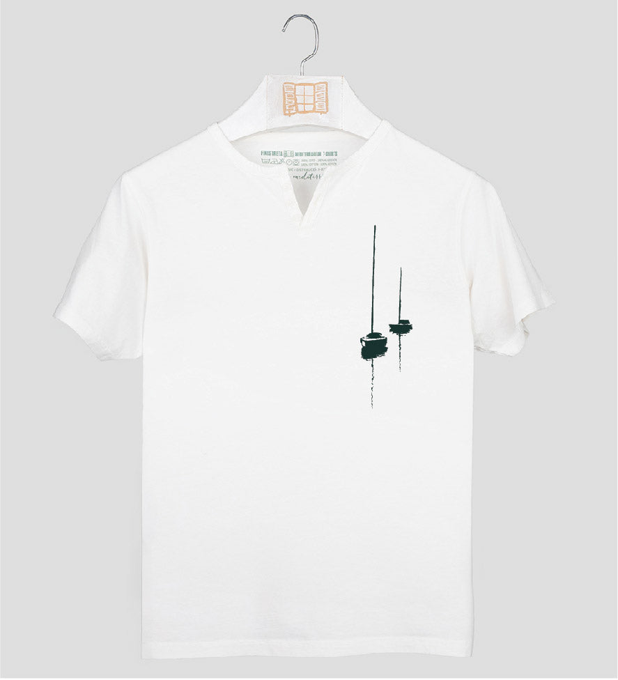 Camiseta cuello botones Dragon