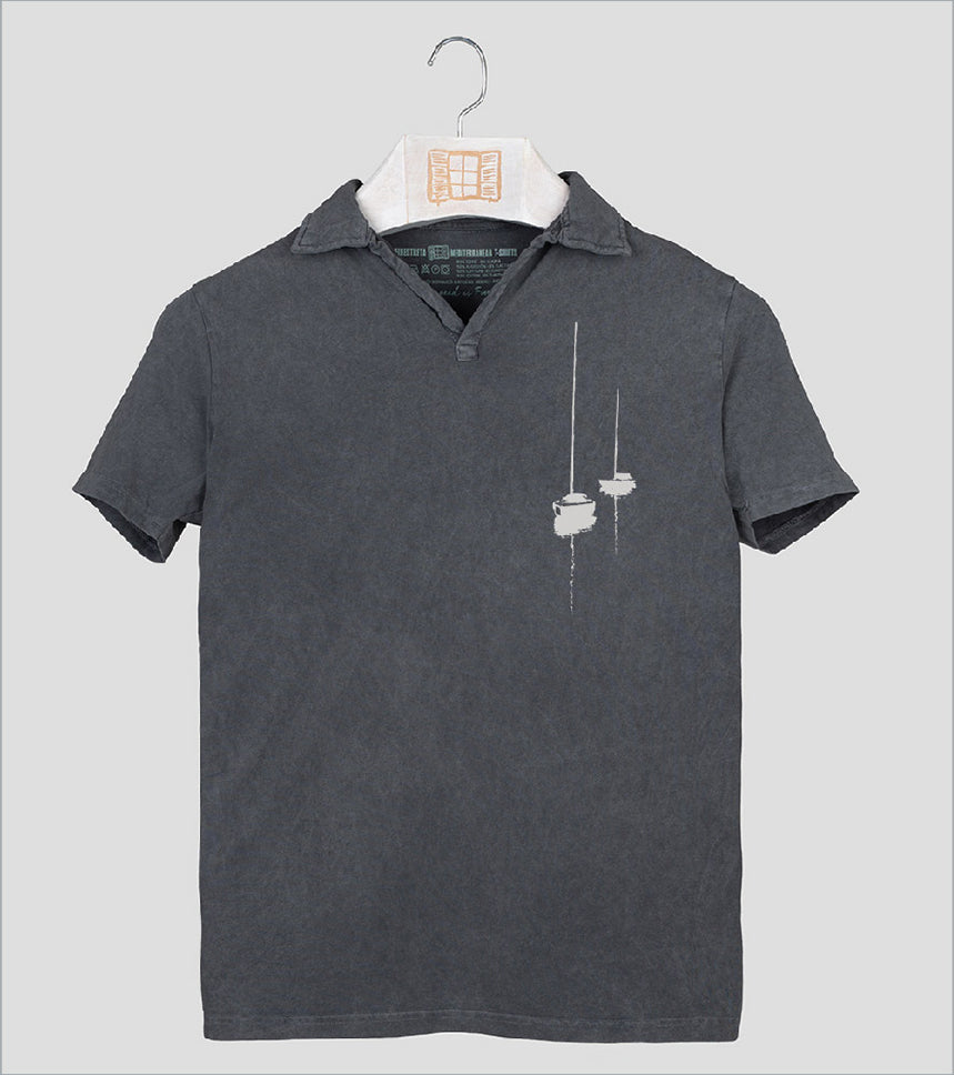 Polo manga corta Hombre Dragon - marengo
