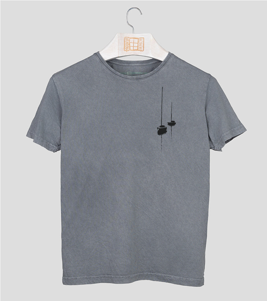 Camiseta manga corta Dragon - piedra