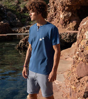 Camiseta cuello botones Dragon