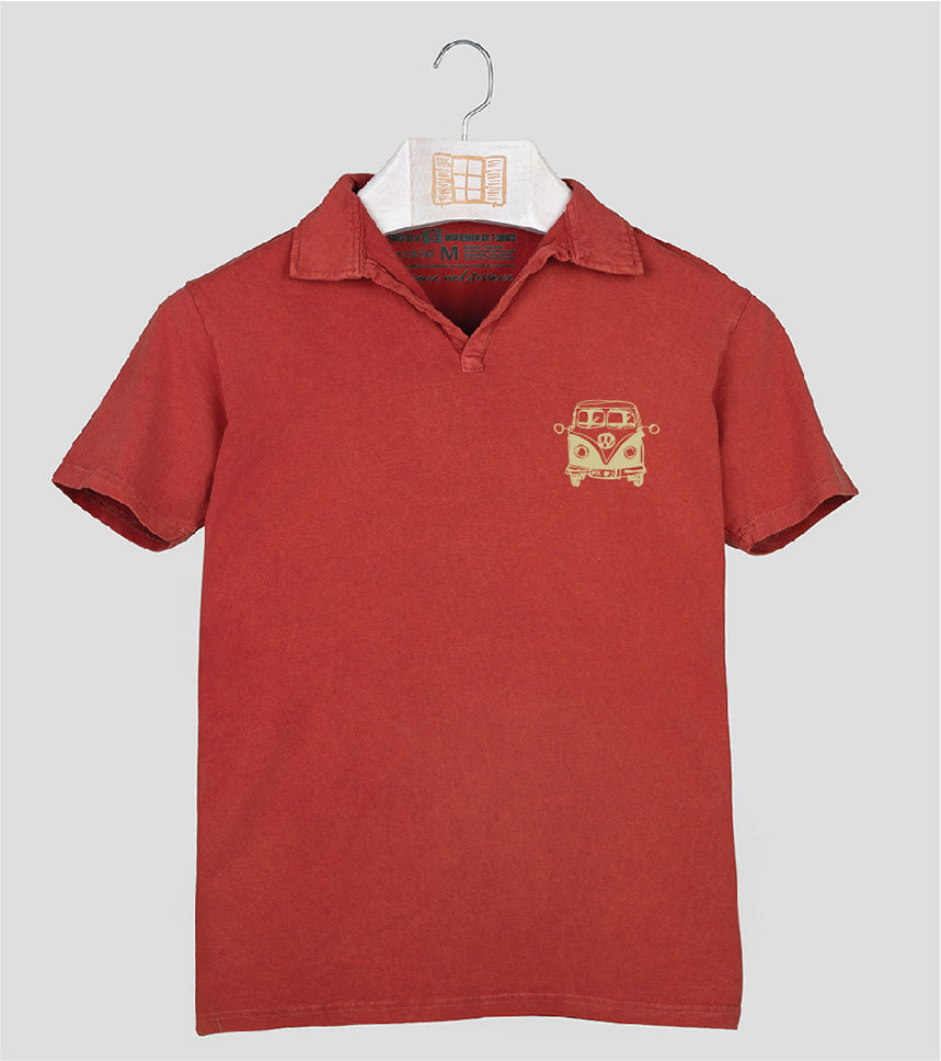 Polo manga corta Hombre Petitafurgo - arcilla