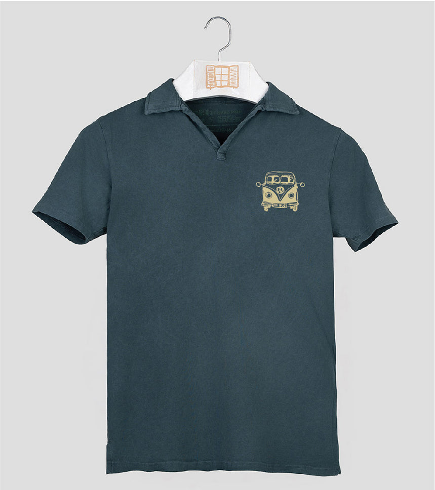 Polo manga corta Hombre Petitafurgo - plomo