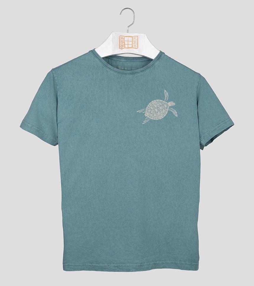 Camiseta manga corta Closca - esmeralda