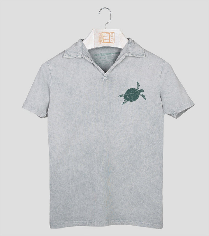 Polo manga corta Hombre Closca - gris