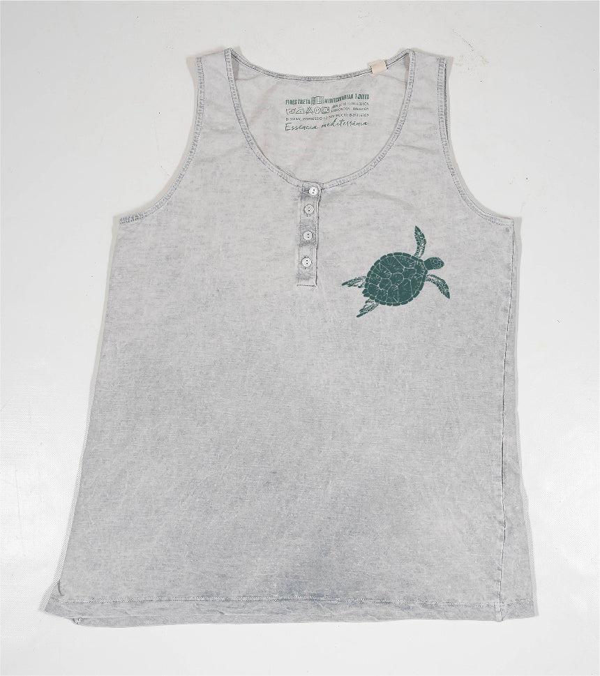 Camiseta de tirantes Mujer Closca - gris