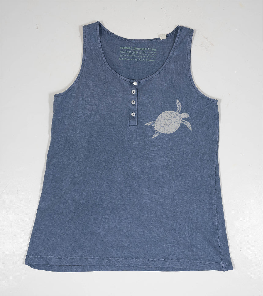 Camiseta de tirantes Mujer Closca - indigo