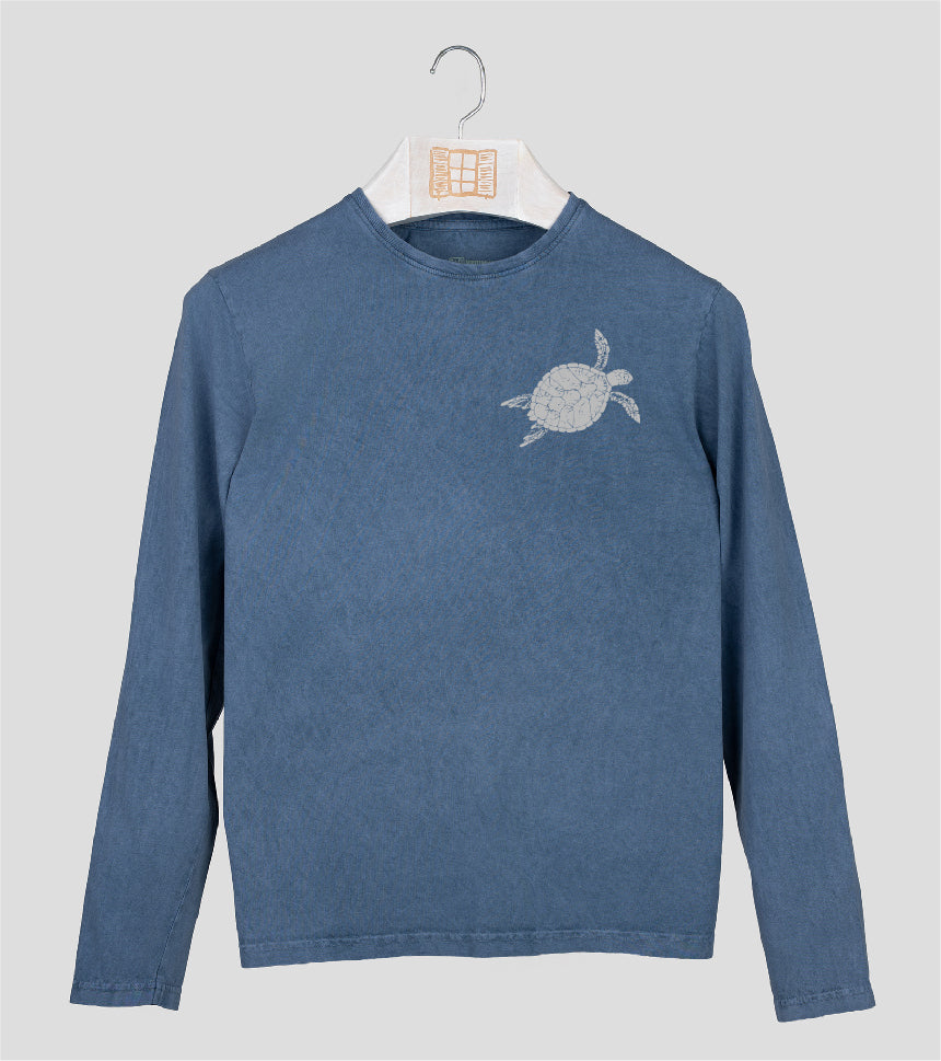 Camiseta manga larga Hombre Closca - indigo