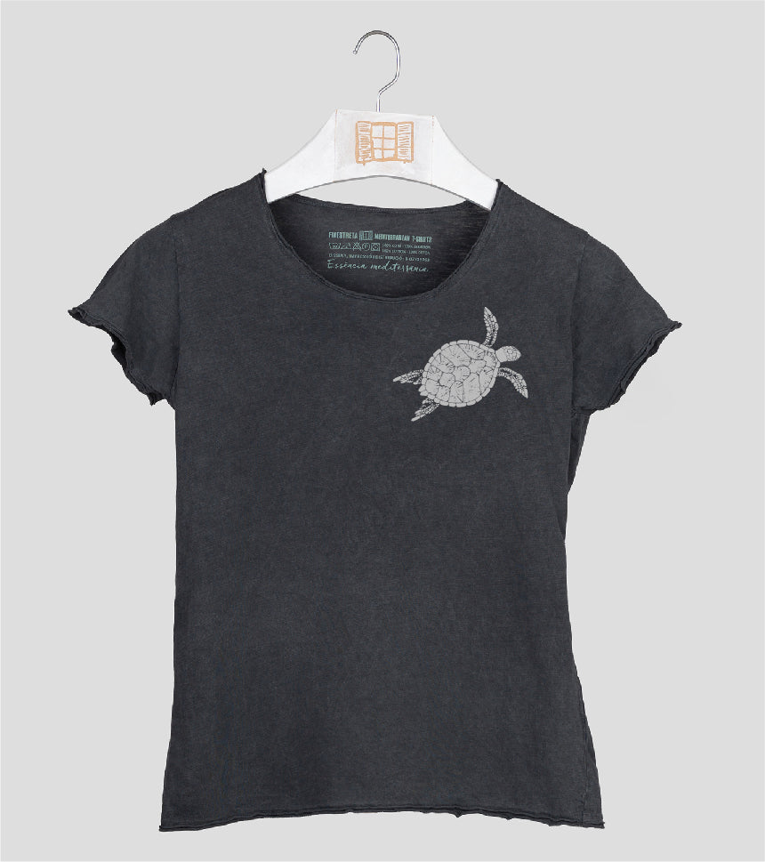 Camiseta manga corta Mujer Closca - marengo