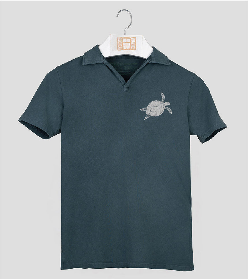 Polo manga corta Hombre Closca - plomo