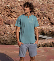 Camiseta cuello botones Cargolat